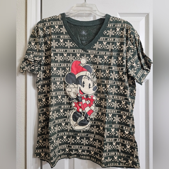 Disney Minnie Mouse Christmas Shirt - Picture 1 of 5